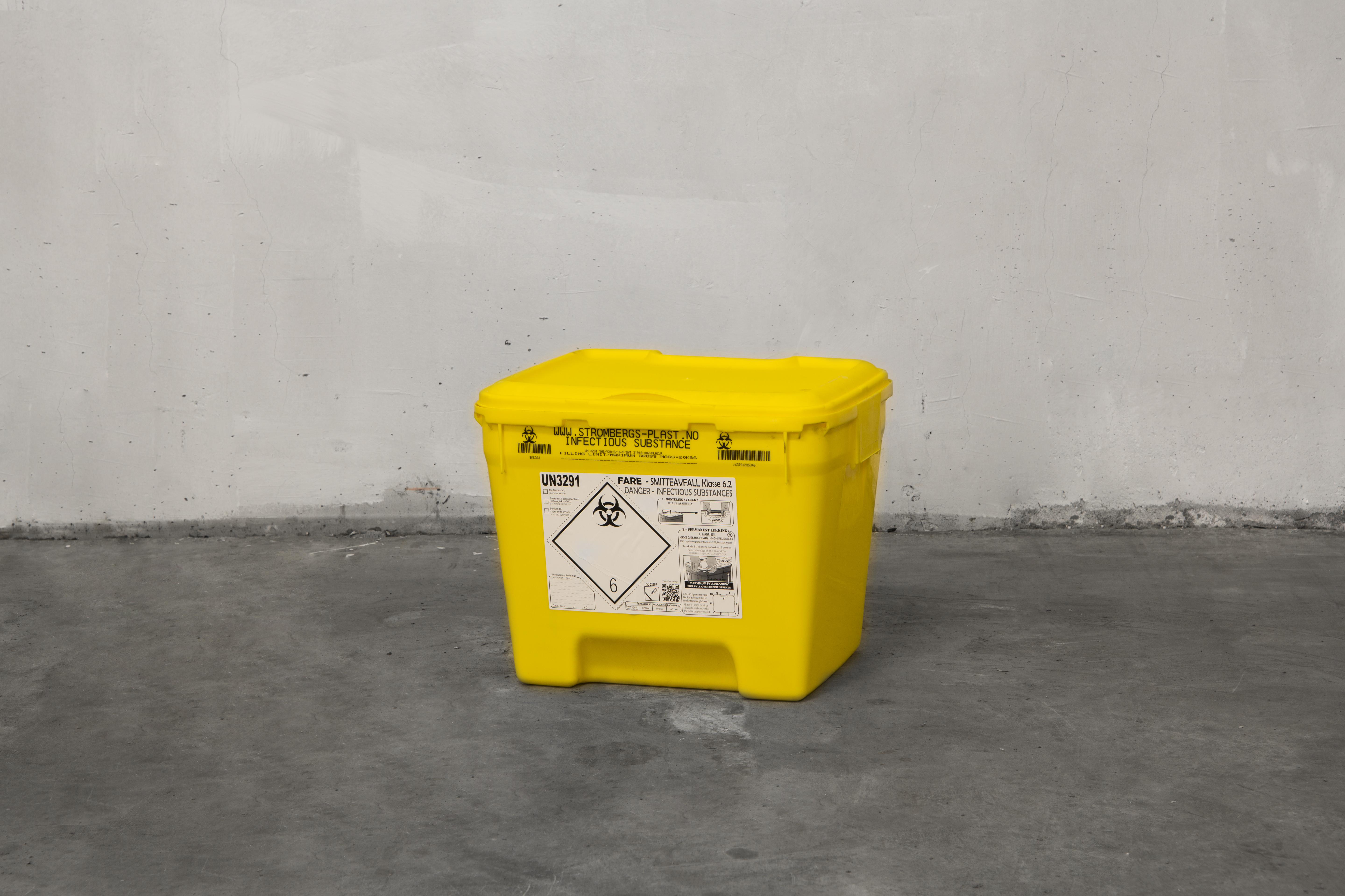 Smittefarlig Avfall 30L