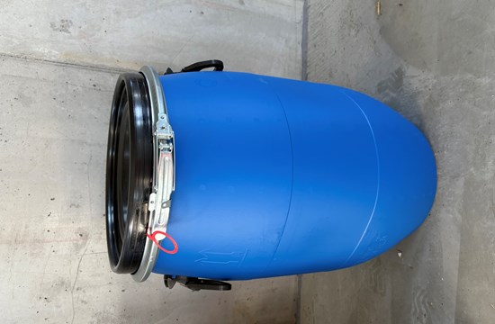 Blå Tønne 60 Liter